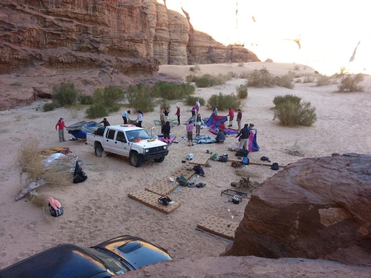 Zawaideh Desert Camp Hotell Wadi Rum Exteriör bild