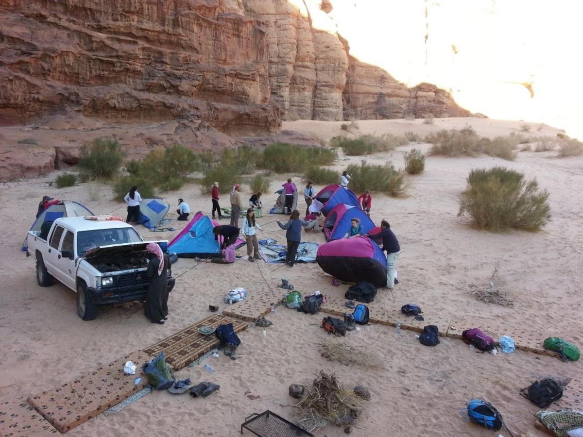 Zawaideh Desert Camp Hotell Wadi Rum Exteriör bild