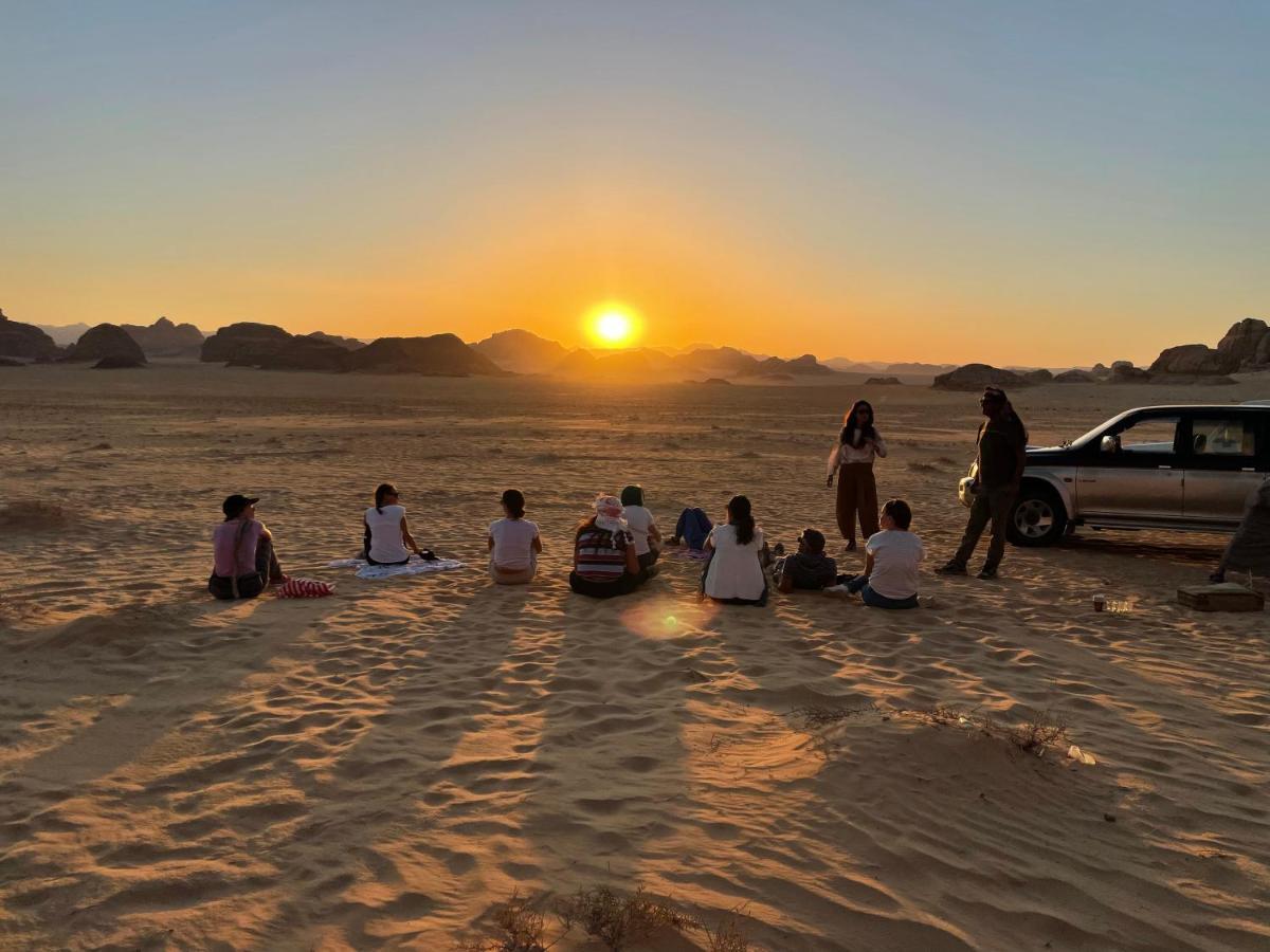 Zawaideh Desert Camp Hotell Wadi Rum Exteriör bild