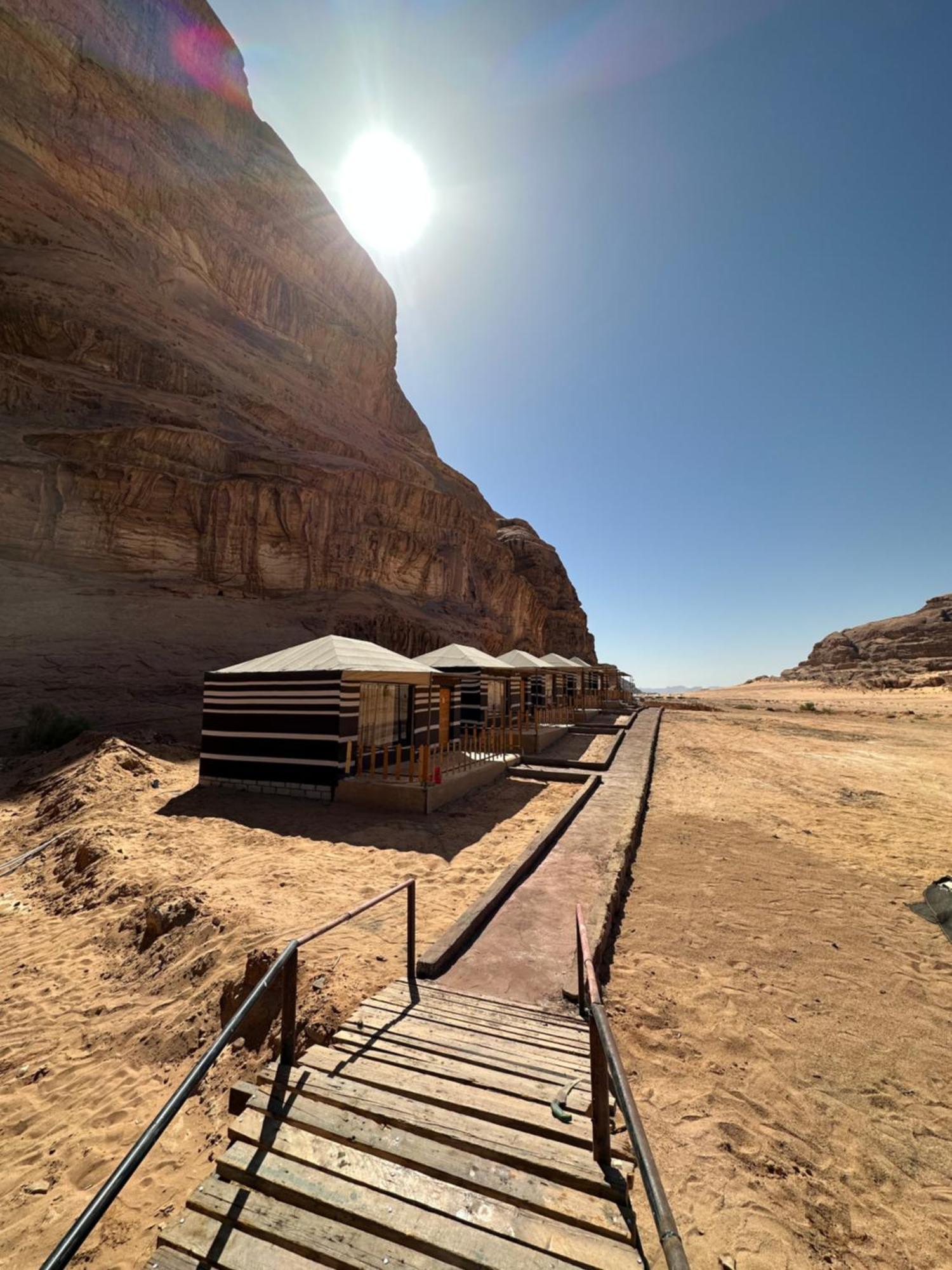 Zawaideh Desert Camp Hotell Wadi Rum Exteriör bild